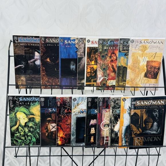 The Sandman 11-12 14-21 23-28 50 Lot Gaiman 1st Dead Boy Detectives & Delirium - Picture 1 of 8